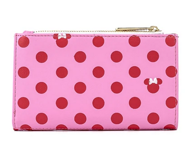 Disney by Loungefly Wallet Minnie Mouse Pink Polka Dots