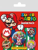 Super Mario Nintendo Badge Pack 