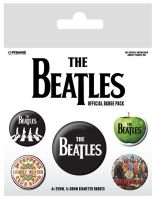 The Beatles Logo Name Badge Pack
