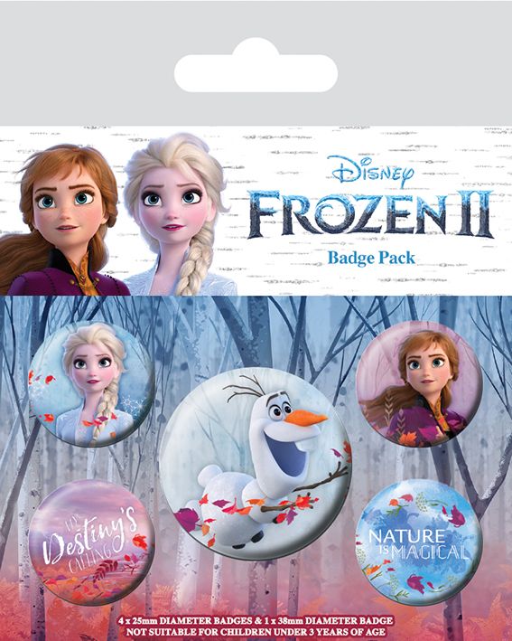 Frozen 2 Olaf Badge Pack 