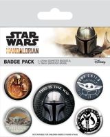 Star Wars Mandalorian Badge Pack 