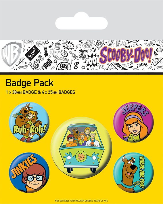 Scooby Doo Badge Pack 