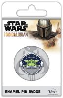 Star Wars Manalorian Child Yoda Enamel Pin Badge