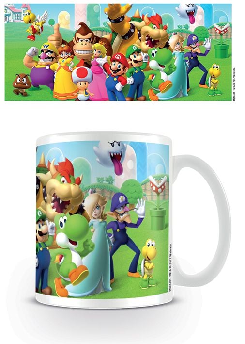 Nintendo - Super Mario - Mushroom Kingdom - Coffee Mug 
