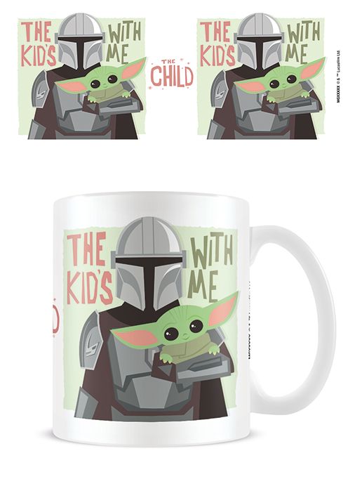 Details about   Star Wars Mandalorian Baby Yoda Licensed 20 oz Coffee Mug Cup When Your Song on 