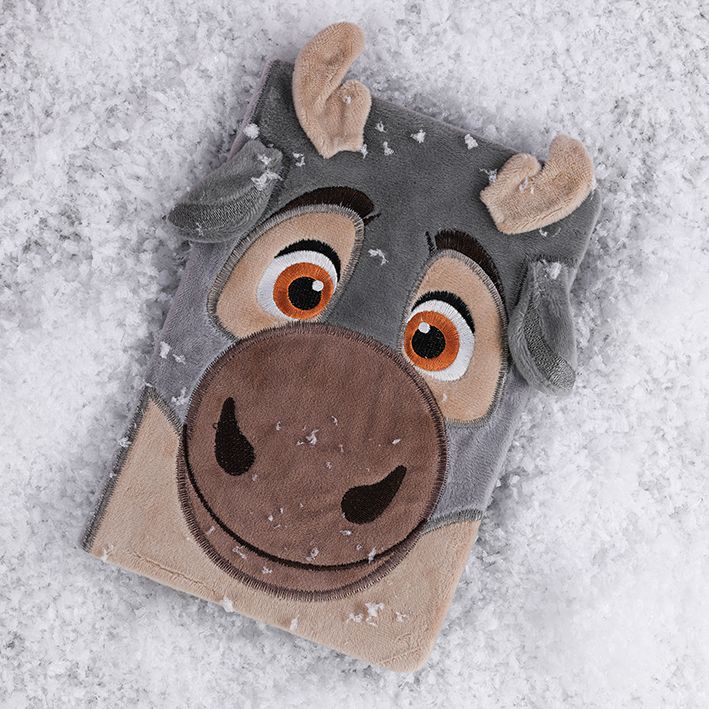 Frozen Baby Sven A5 Notebook - Furry Cover