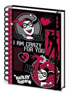 Harley Quinn  - A5 Notebook