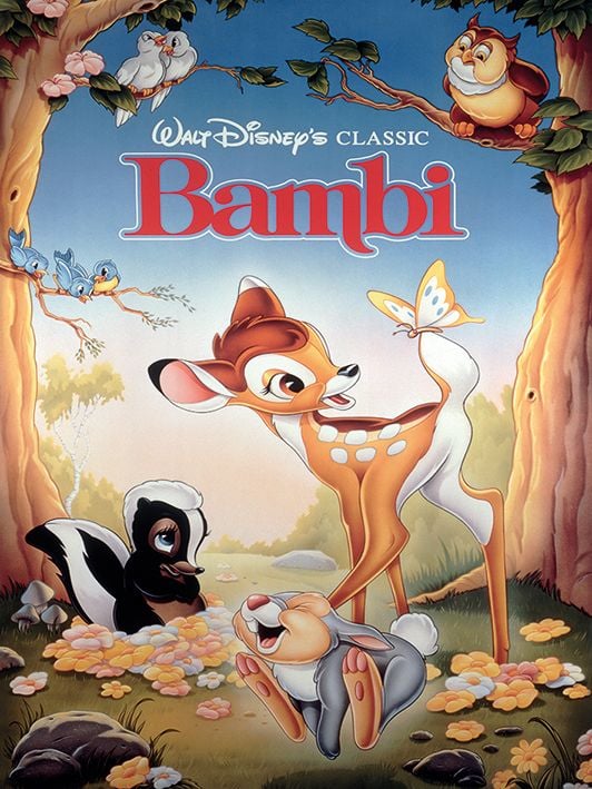 Bambi - Walt Disney Classic Canvas Wall Art