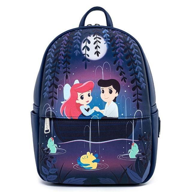 Disney The Little Mermaid Gondola Scene Loungefly Mini Backpack