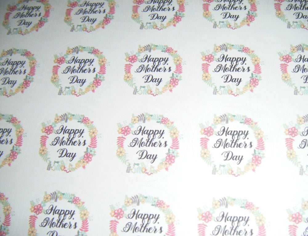 Happy Mother's Day Design 2 Stickers 
