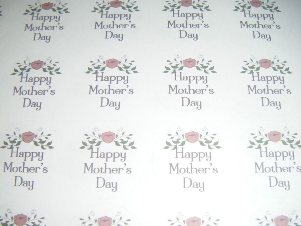 Happy Mother's Day Design 5 Stickers 
