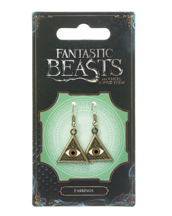 Fantastic Beasts - Triangle Eye Earrings 