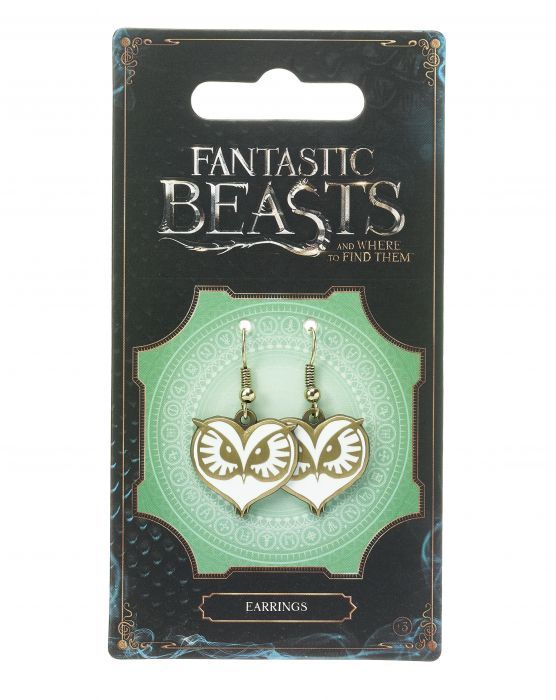 Fantastic Beasts Owl Face Necklace Officially licensed Warner Bros jewellery 