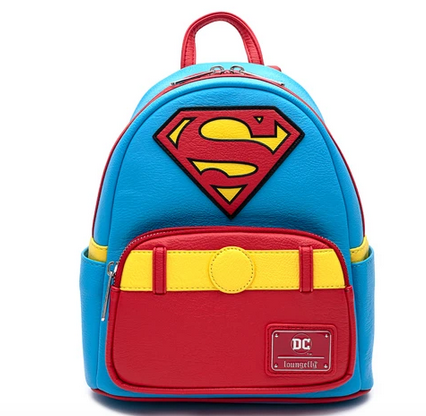 Superman Cosplay Bag  - Loungefly  DC Mini Backpack