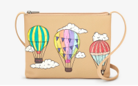 Amongst The Clouds Leather Cross Body Bag