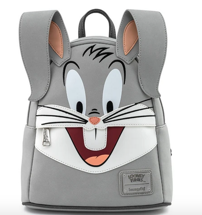 Looney Tunes Bugs Bunny Loungefly Mini Backpack Bag 