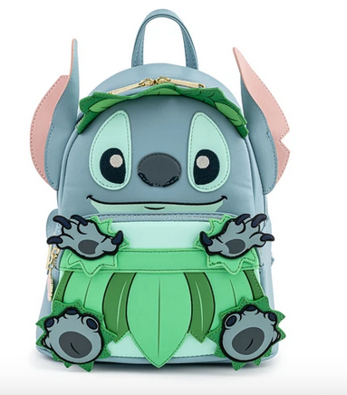 Disney Lilo & Stitch Luau Loungefly Mini Backpack Bag 
