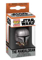Star Wars - The Mandalorian - Mini Funko Pocket Pop Keyring Keychain