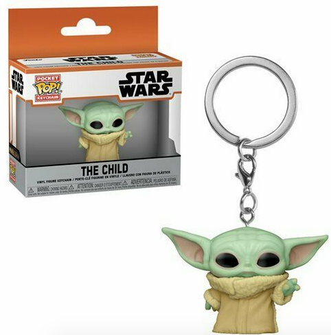 Star Wars - The Child - Mini Funko Pocket Pop Keyring Keychain