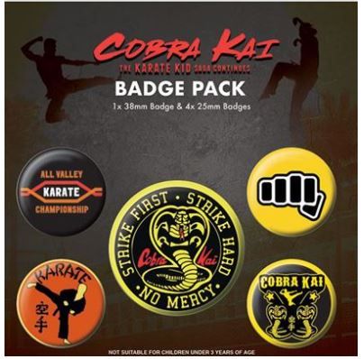 Cobra Kai Badge Pack 