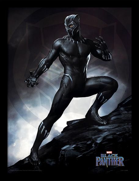 Marvel Black Panther - Framed Print Wall Art