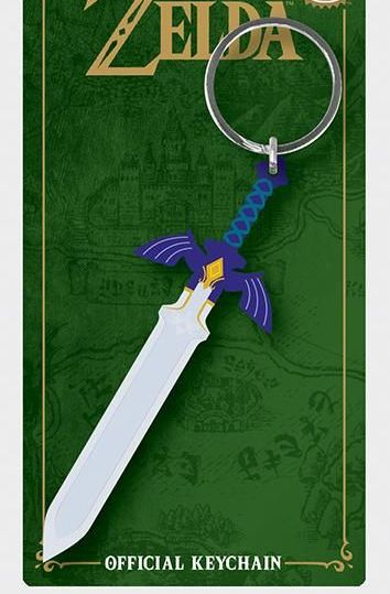 Legend Of Zelda Sword  - Quality Rubber Keyring