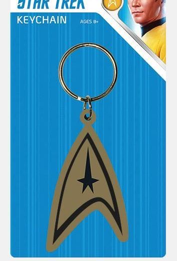 Star Trek Insignia  - Quality Rubber Keyring
