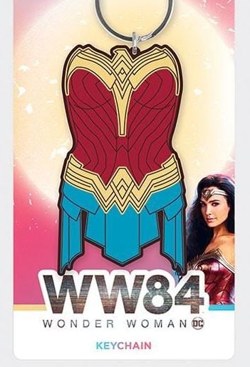 Wonder Woman Armour  - Quality Rubber Keyring