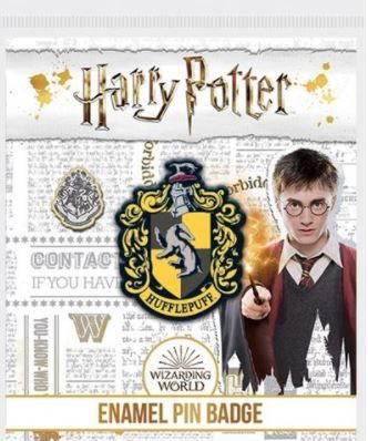 Harry Potter Hufflepuff Enamel Pin Badge