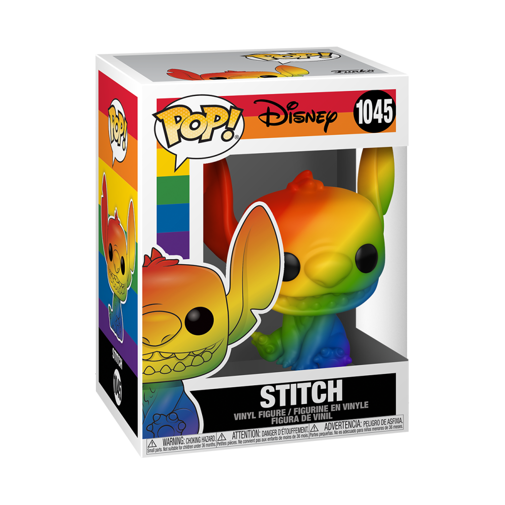 DIsney Rainbow Pride Stitch - Funko Pop 1045