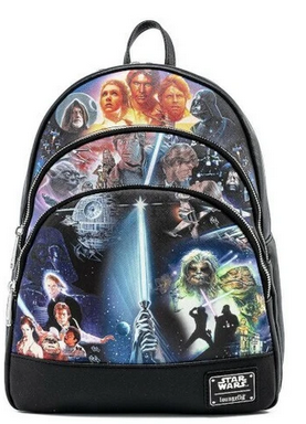 Star Wars May the Force Be with You Loungefly Mini Backpack Bag