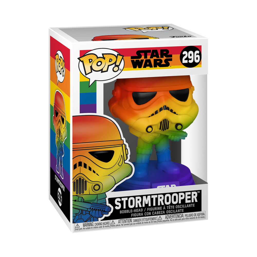 Star Wars Rainbow Pride Stormtrooper - Funko Pop 296