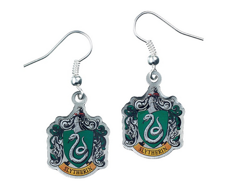 Harry Potter - Slytherin Crest  Earrings