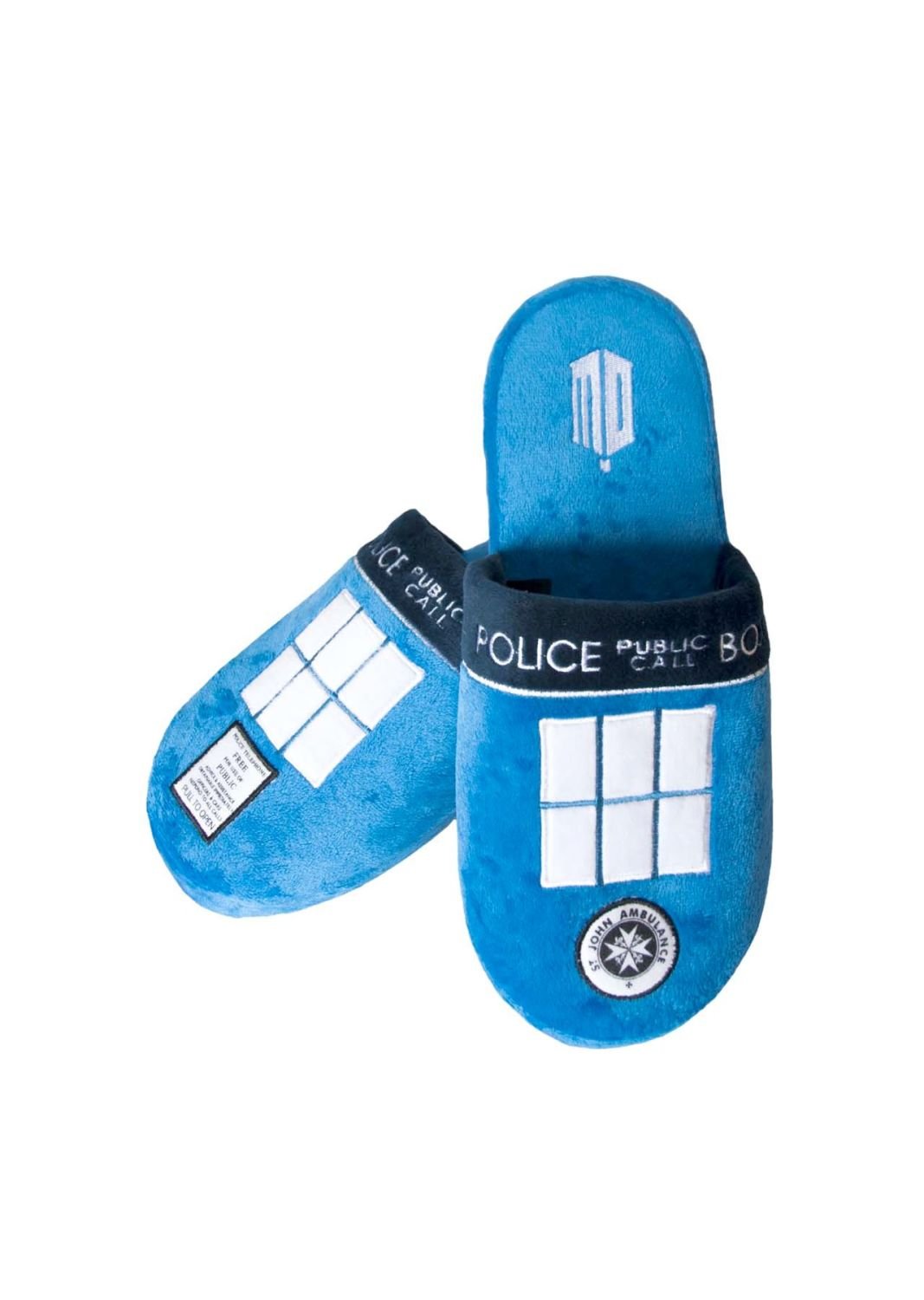 Dr Who Tardis Slippers for Men Size 8 -10