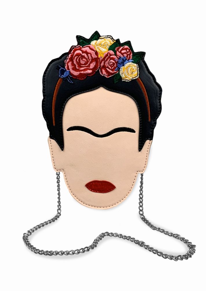Frida Kahlo Head Mini Cross Body Bag