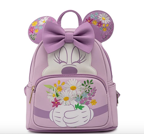 Minnie Mouse Flowers Loungefly Disney Mini Backpack Bag