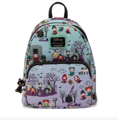 Hocus Pocus AOP Loungefly Disney Mini Backpack Bag