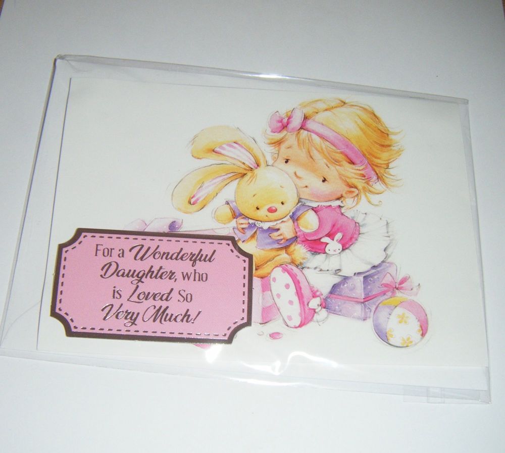 Daughter Birthday - Greeting Card Blank Inside