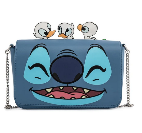 Stitch Ducklings Storytime - Loungefly Crossbody Bag