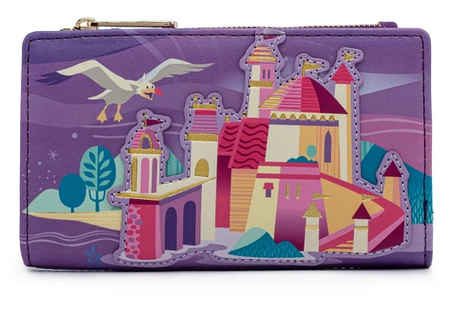Ariel Castle Collection Loungefly Purse Wallet