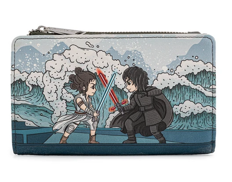 Kylo Rey Mixed Emotions Loungefly Flap Wallet Purse