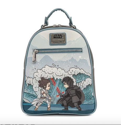Kylo Rey Mixed Emotions Star Wars Loungefly Mini Backpack Bag