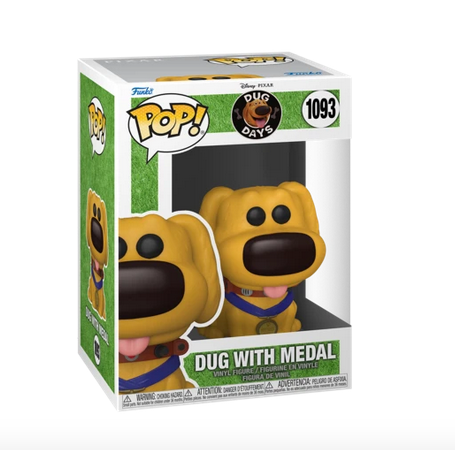 Dug Days - Hero Dug With Medal Disney - Funko Pop 1093