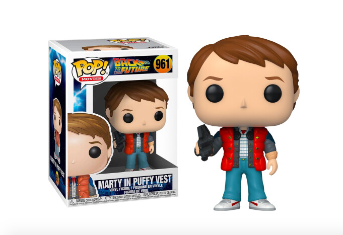Marty In Puffy Vest Back To The Future - Funko Pop 961
