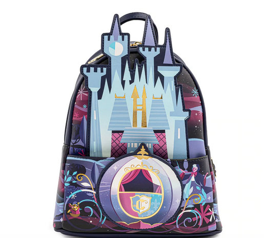 Cinderella Castle Loungefly Disney Mini Backpack Bag