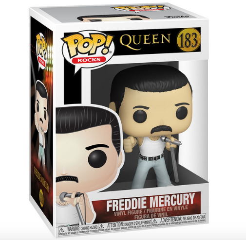 Queen Freddie Mercury - Pop Rocks Vinyl Figure - Funko Pop 183