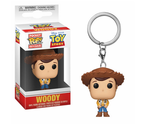 Toy Story - Woody - Mini Funko Pocket Pop Keyring Keychain