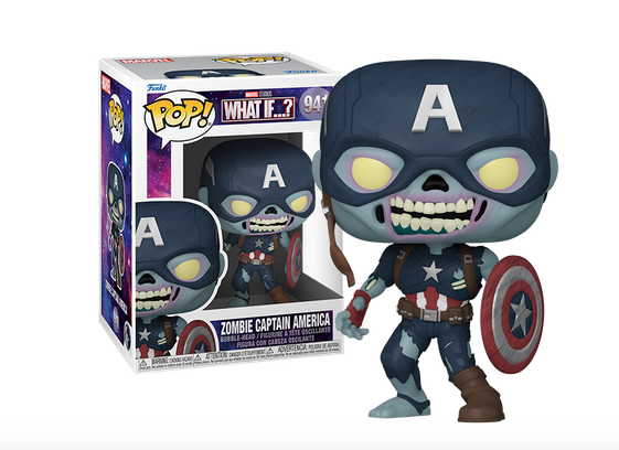 Marvel - What If....? Zombie Captain America - Funko Pop 941