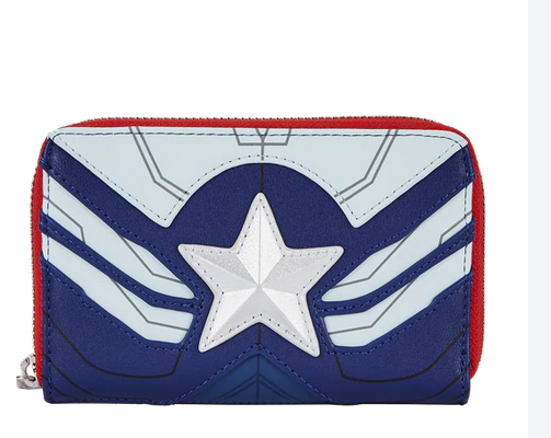 Falcon And the Winter Soldier Captain America Loungefly Purse Wallet