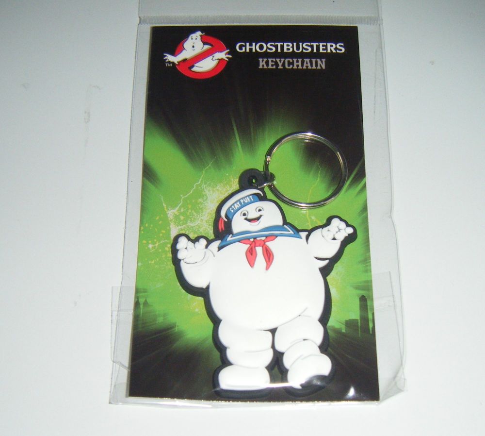 Ghostbusters Stay Puft Man - Quality Rubber Keyring